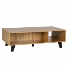 ARABICA COFFEE TABLE SONOMA ΜΑΥΡΟ ΜΑΥΡΟ 110x60xH35cm Liberta 04-0990