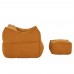 SPONGE ΠΟΛΥΘΡΟΝΑ SET TERRACOTTA 95x102xH73cm Liberta 01-3387